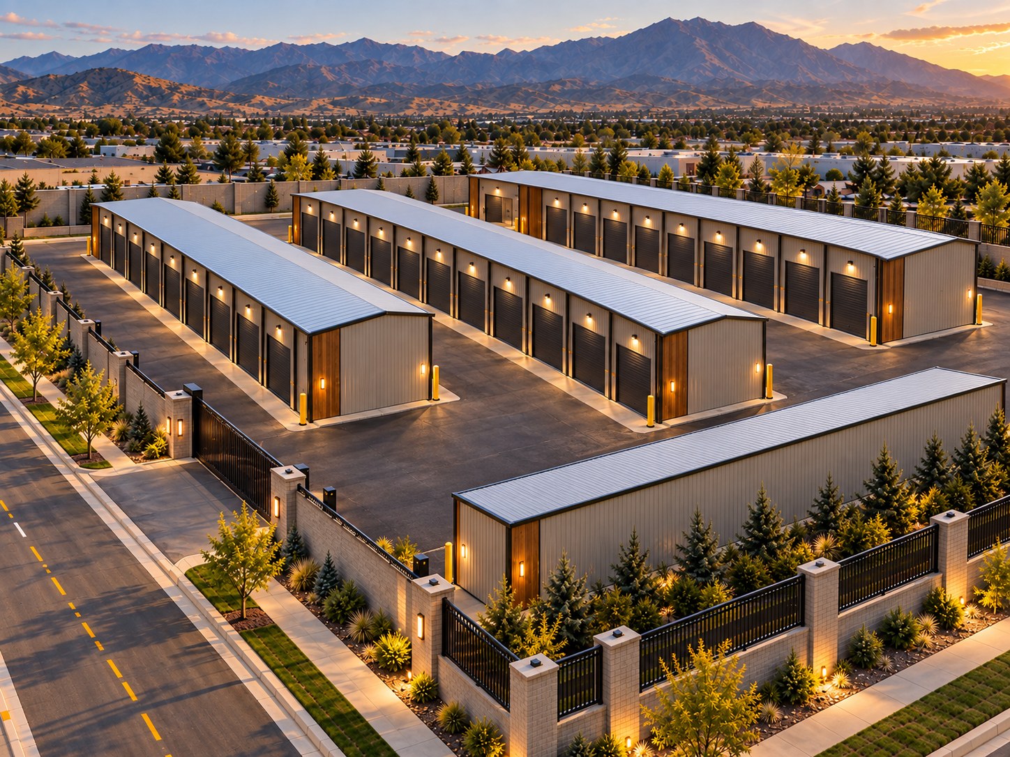 Premium storage site rendering