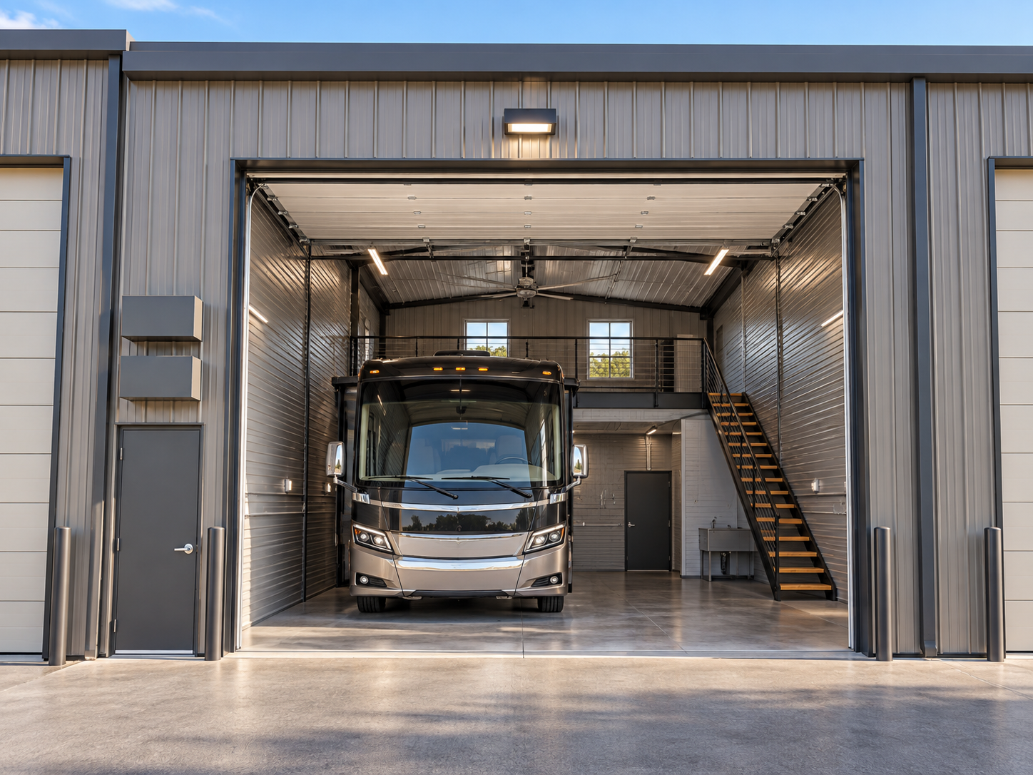 Premium storage site rendering